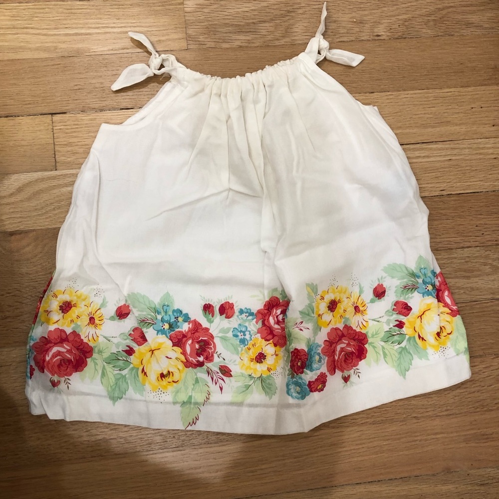 Ralph Lauren girls white summer dress